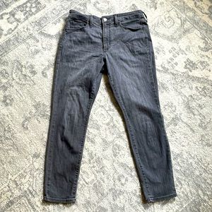 Grey Universal Thread High-Waisted Skinny Jeans